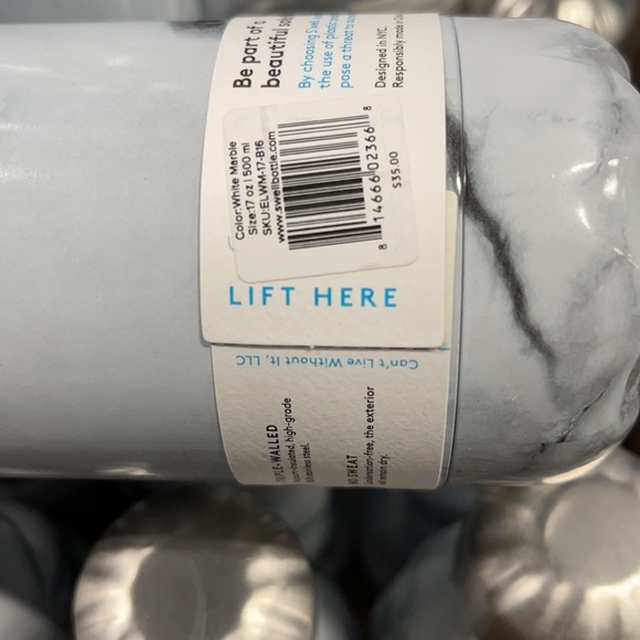 S'well Elements Collection Water Bottle WHITE - Picture 7 of 9